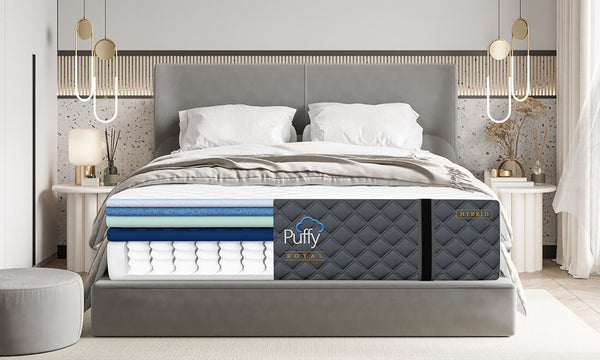 Puffy Royal Hybrid Mattress Has 7 Layer Sleep System