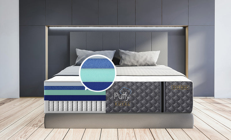 Puffy Royal Hybrid Mattress Has Breathable and Cooling Comfort