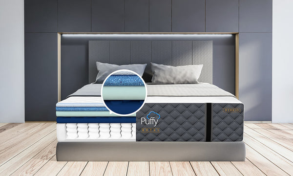 Puffy Royal Hybrid Mattress Has Breathable and Cooling Comfort