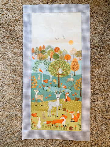 Forest Panel Baby Quilt and Pillow – Saltwater Fabrics