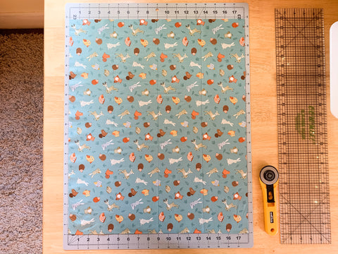 Forest Panel Baby Quilt and Pillow – Saltwater Fabrics