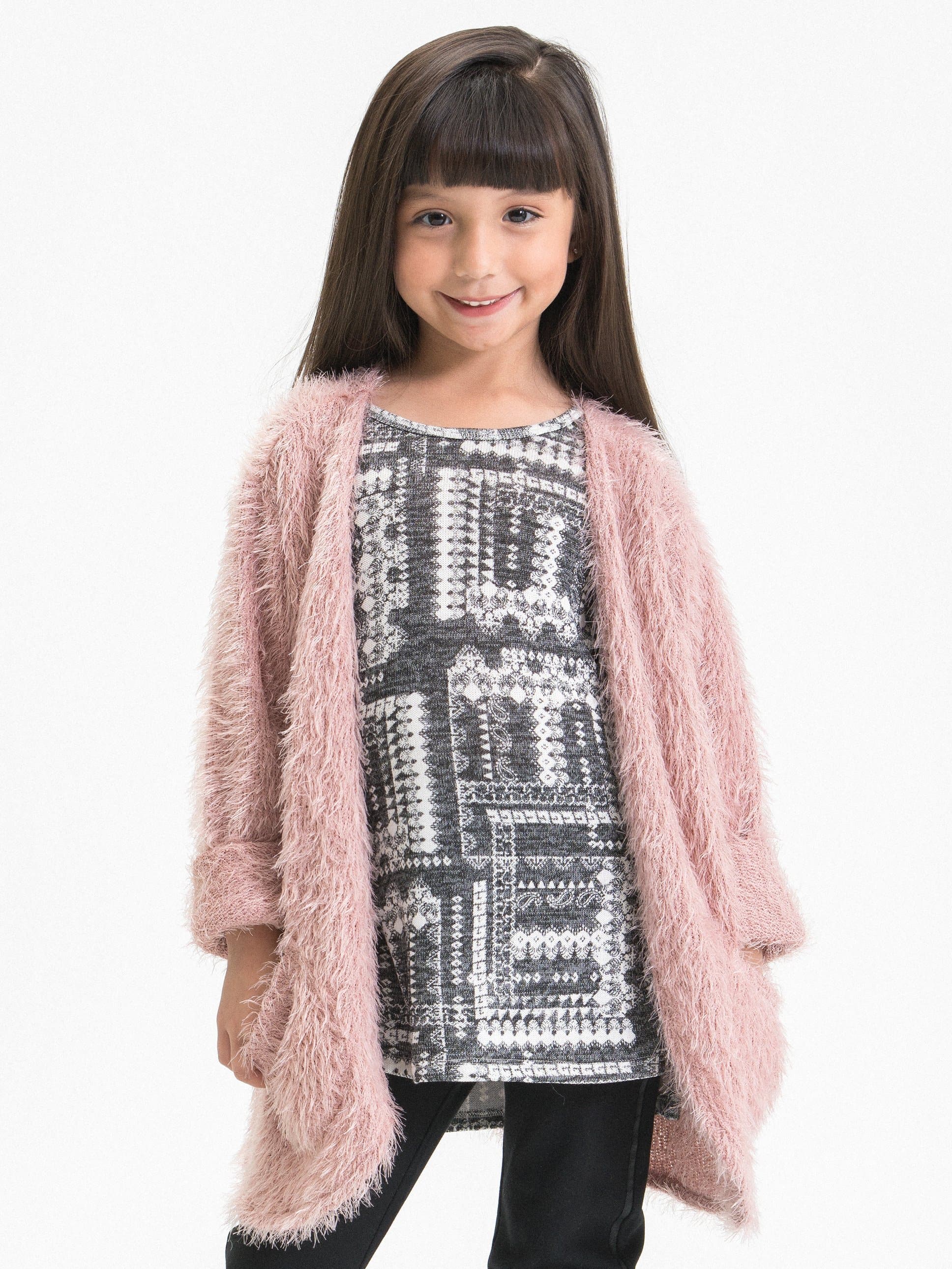 Into The Wild Oversized Shaggy Cardigan - Little Mass