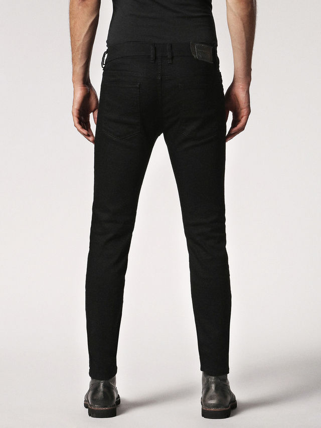 diesel sleenker skinny jeans black 0886z