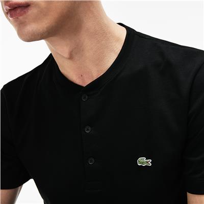 lacoste men's henley