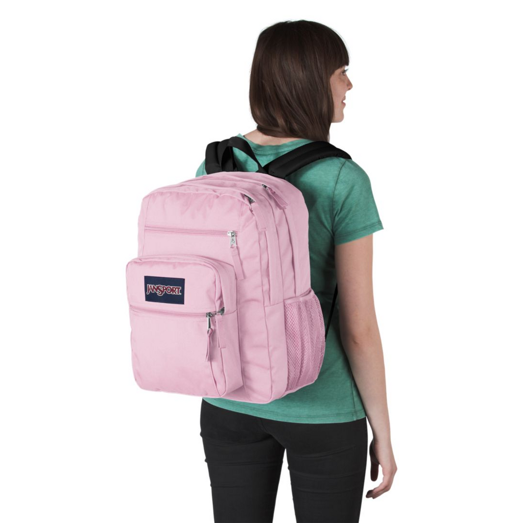 jansport pink mist backpack