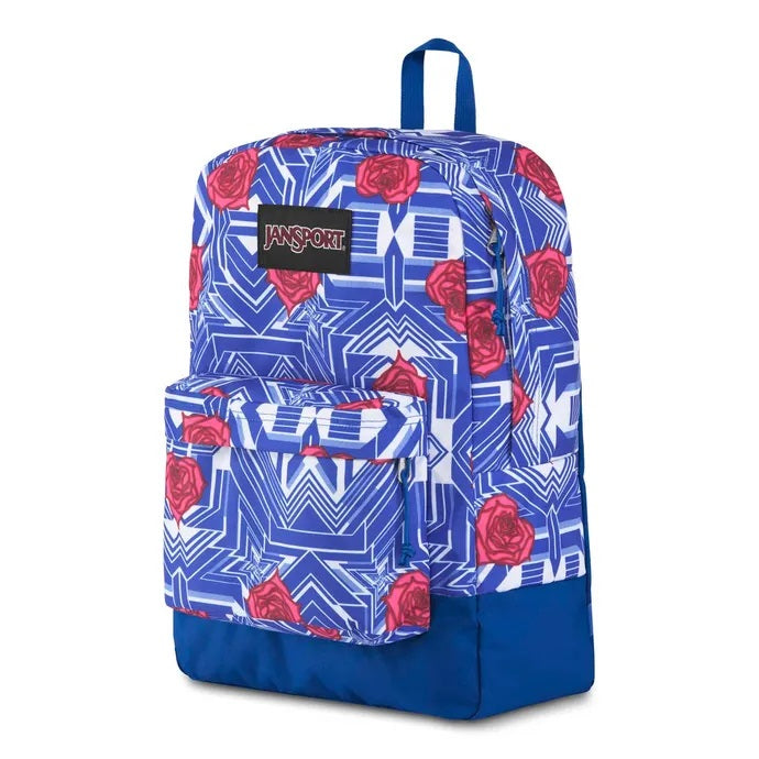 jansport skull and roses backpack