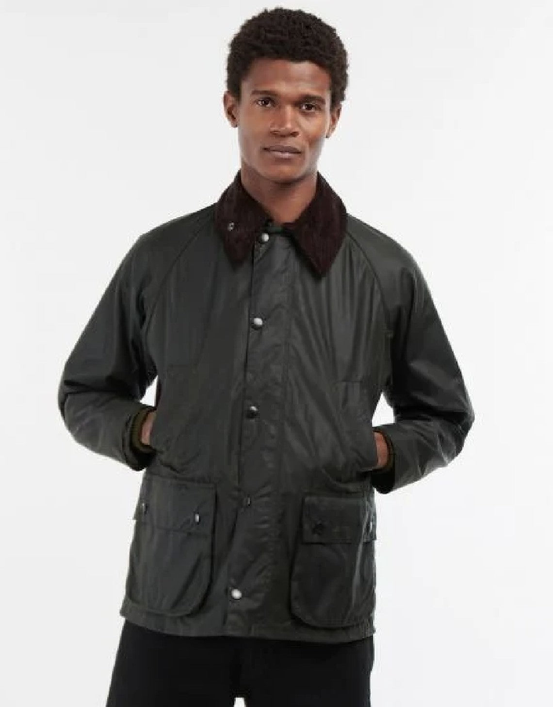 BEDALE WAX JACKET SAGE – rue de can