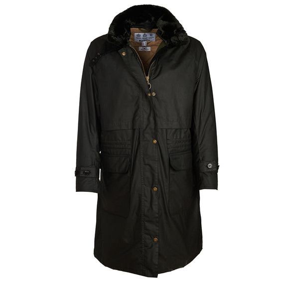 barbour floree waxed cotton jacket