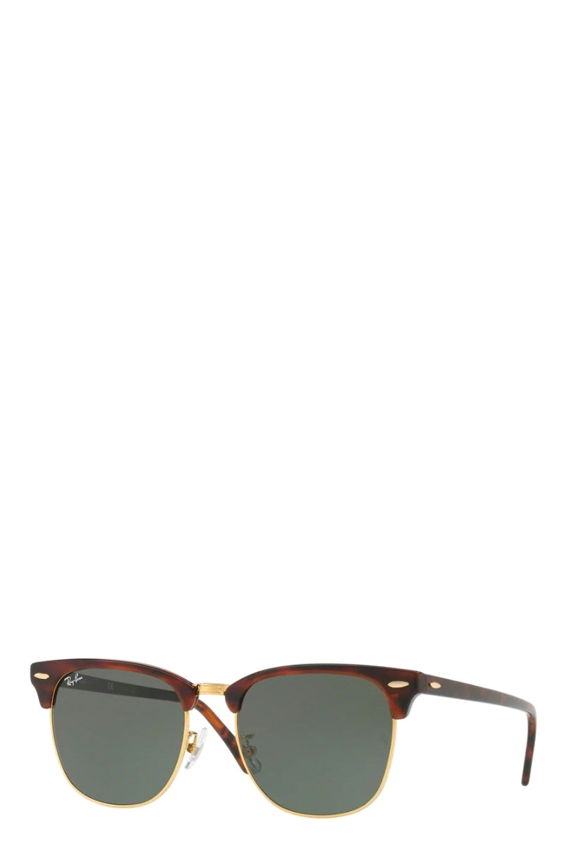 RAY-BAN CLUBMASTER RB3016F 55 W0366-55 MOCK TORTOISE/ARISTA – rue de can