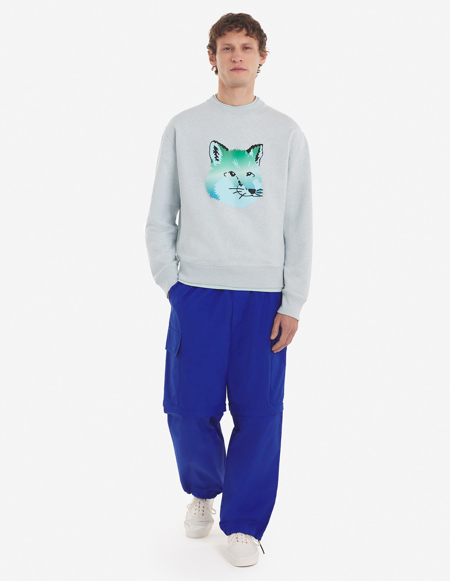 MAISON KITSUNE】PROFILE FOX STAMP CLEAN SWEATSHIRT 【予約