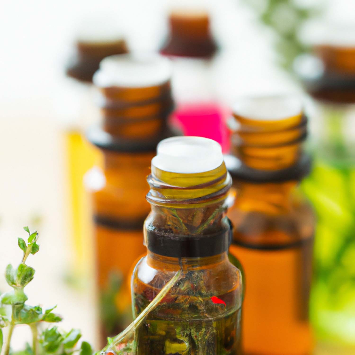 Herb-Infused Essential Oils for Mind, Body, and Spirit