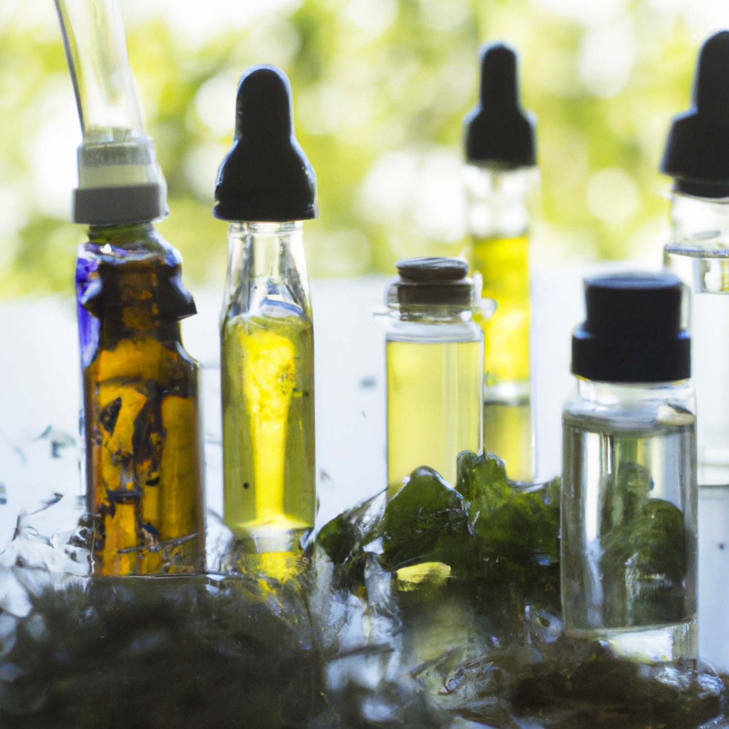 Herb-Infused Essential Oils for Mind, Body, and Spirit