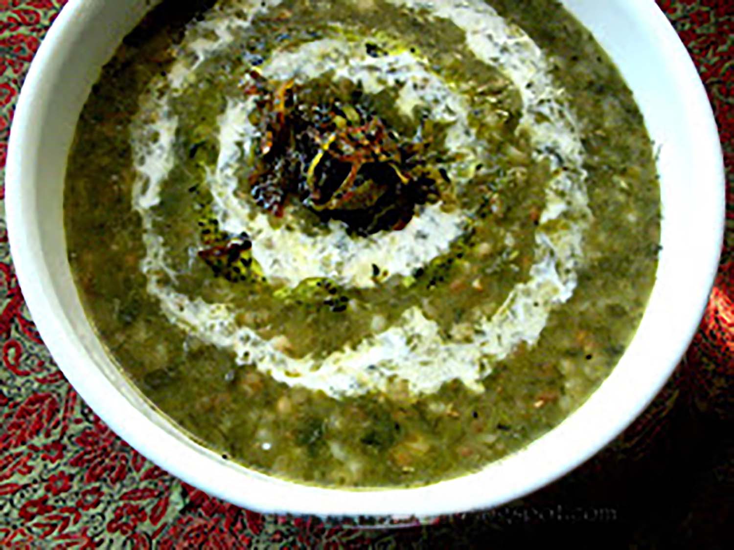 Ash-e Jo - Barley Stew with Beans and Herbs