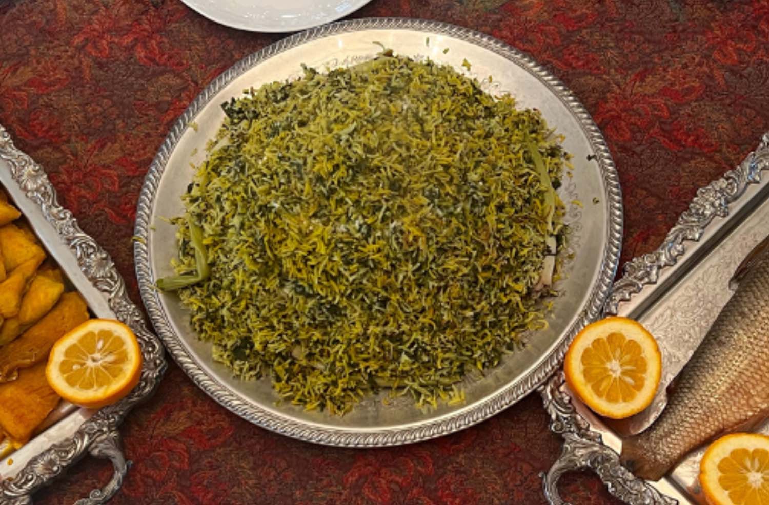 Sabzi Polo: Persian Herbed Rice