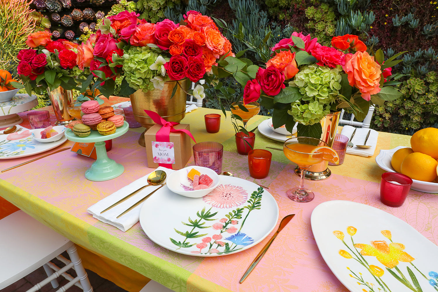 Tablescape for Mother's Day Brunch