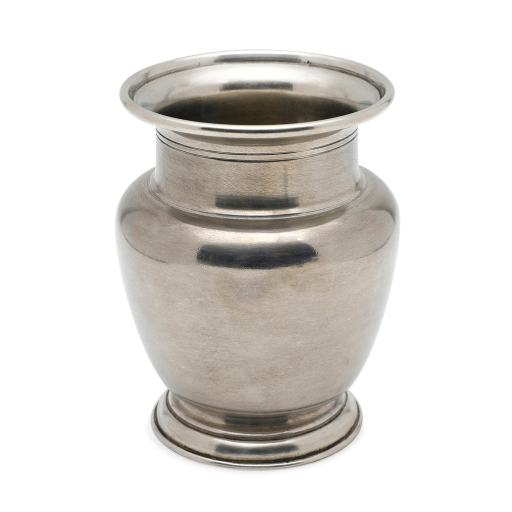 pewter vase