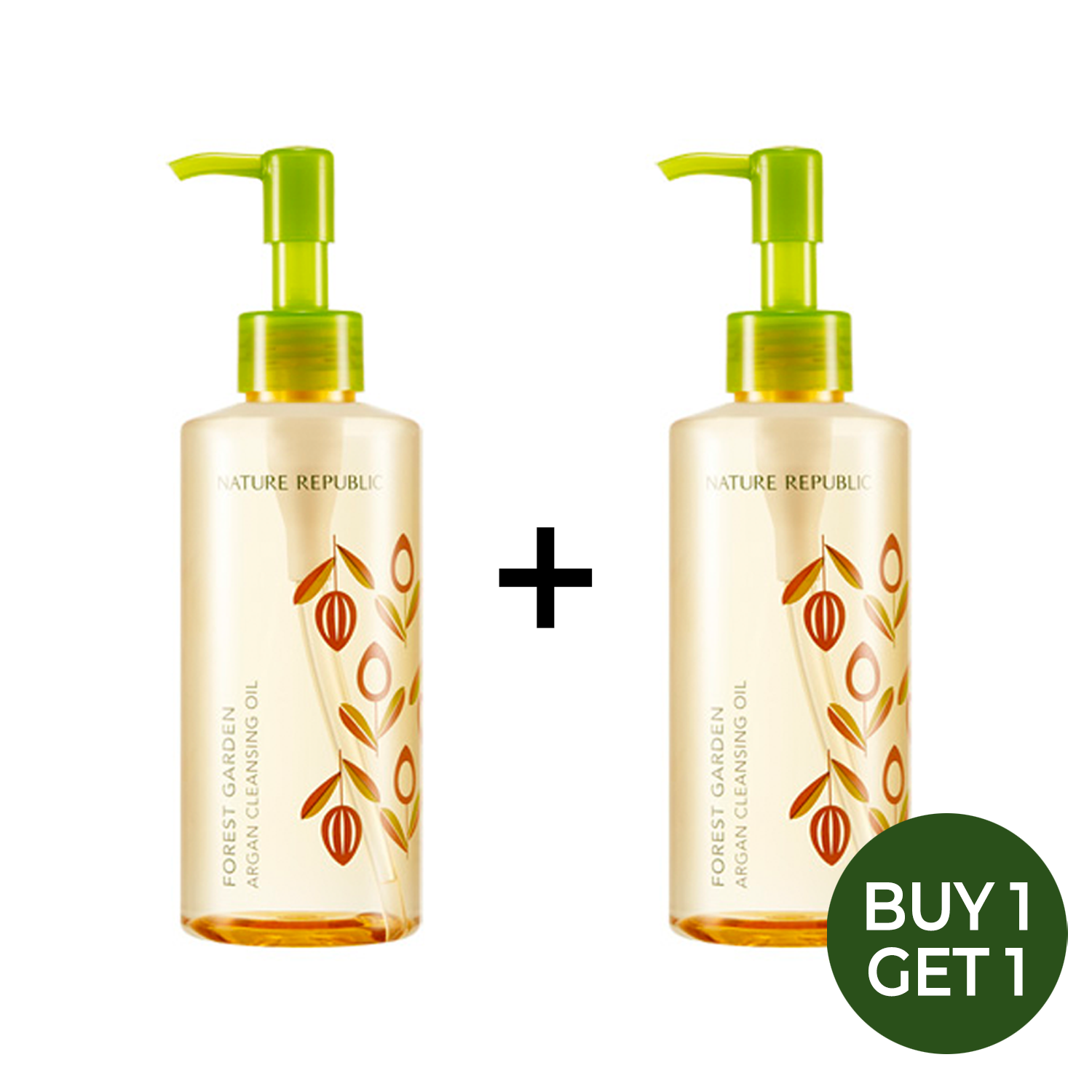 PERFECT CLEANSING FOREST GARDEN ARGAN CLEANSING OIL 1+1