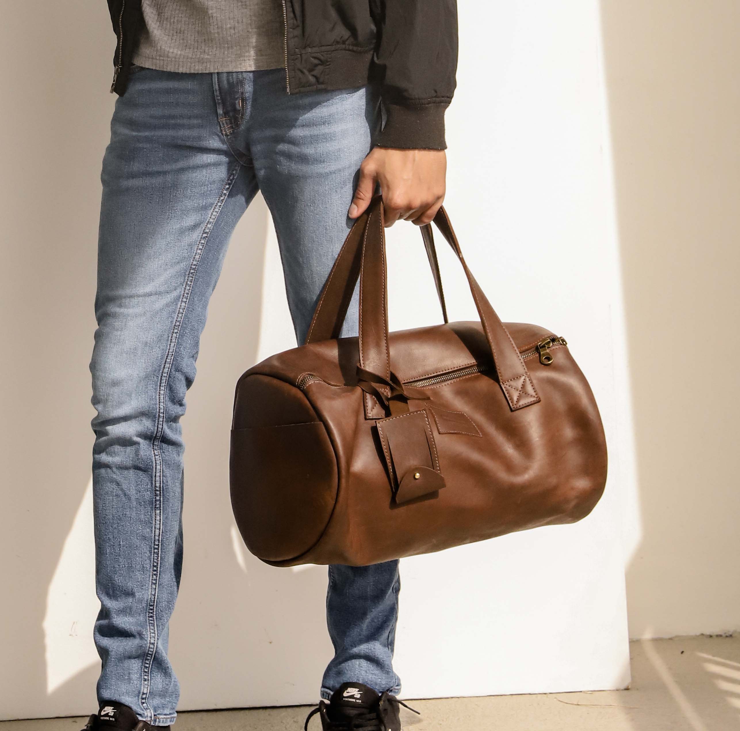 Leather Travel Bags | Full-Grain Leather – Parker Clay