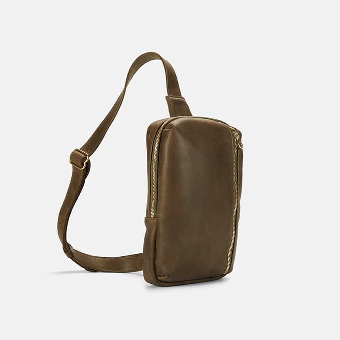 Carhartt Mono Sling Backpack, Unisex Crossbody Bag for Travel and Hiking,  Black Black Solid