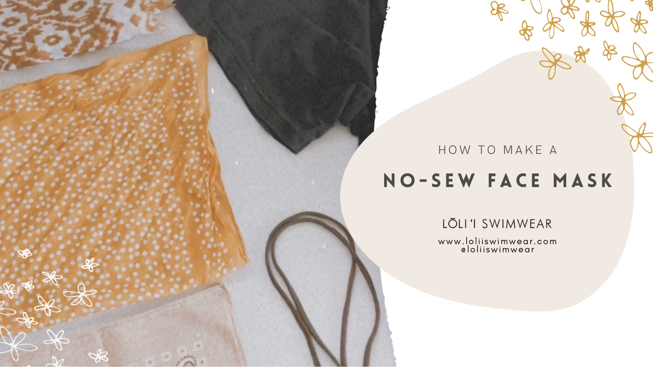 How To Make A No-Sew Mask YouTube Tutorial