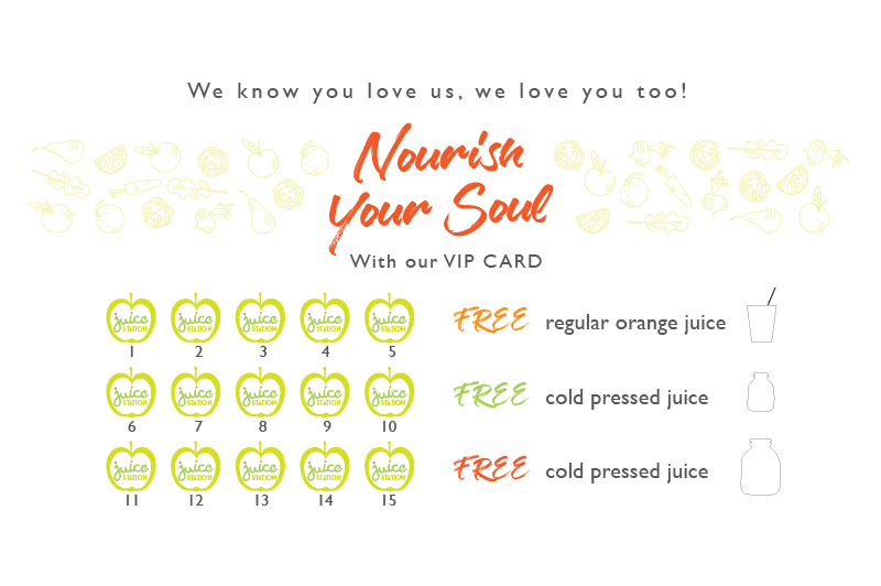 Loyalty Card Juice Station