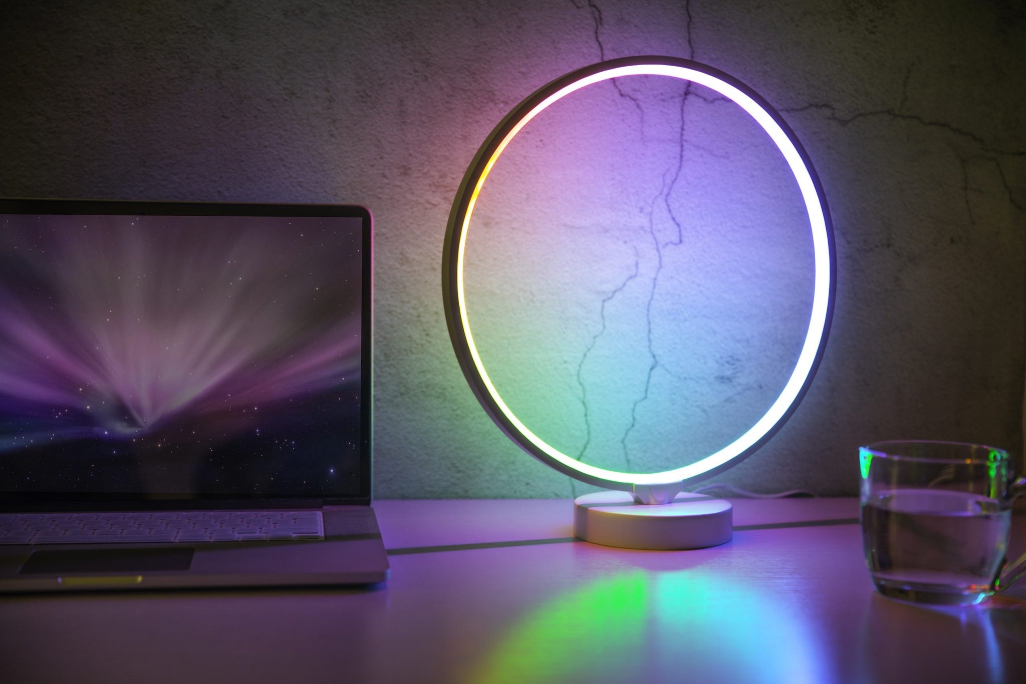 Hypnotek Desk Lamp Aura Mood Light RGB 