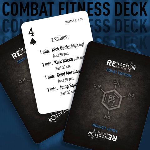 Combat Fitness Deck Squat Edition