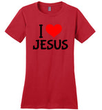 I Love Jesus - Women's T-Shirt