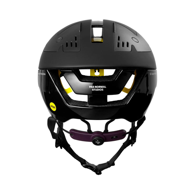 Pas Normal Studios Falconer II Aero MIPS Helmet Black | Maats.cc | Maats