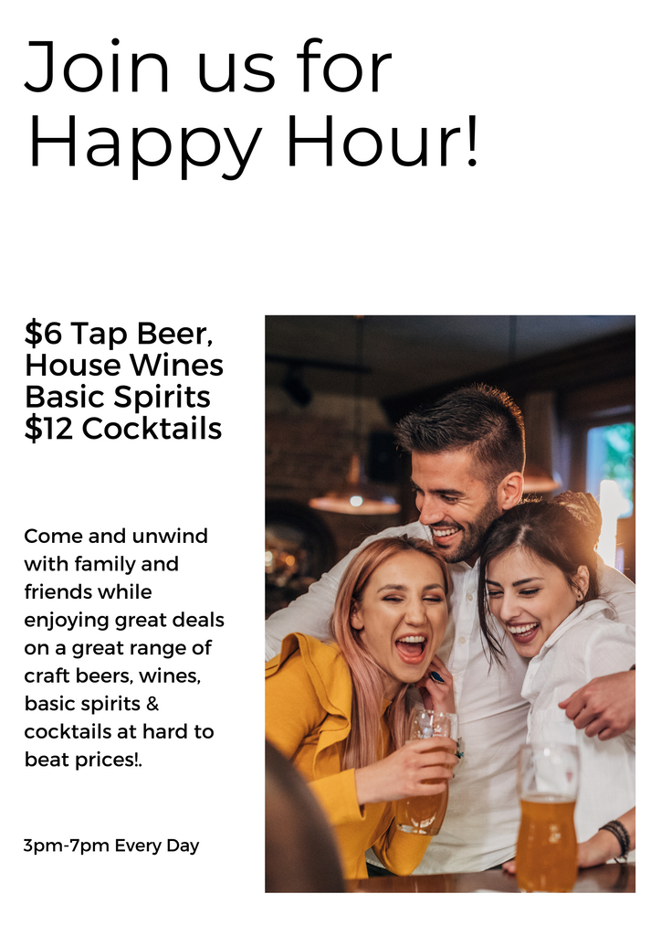 Happy Hour. Eating House Restaurant Rowville. Where food brings family & friends together. Breakfast, lunch, dinner, cocktails, pizza, desserts. Open 7 days til late. Dine in, takeaway, home delivery.