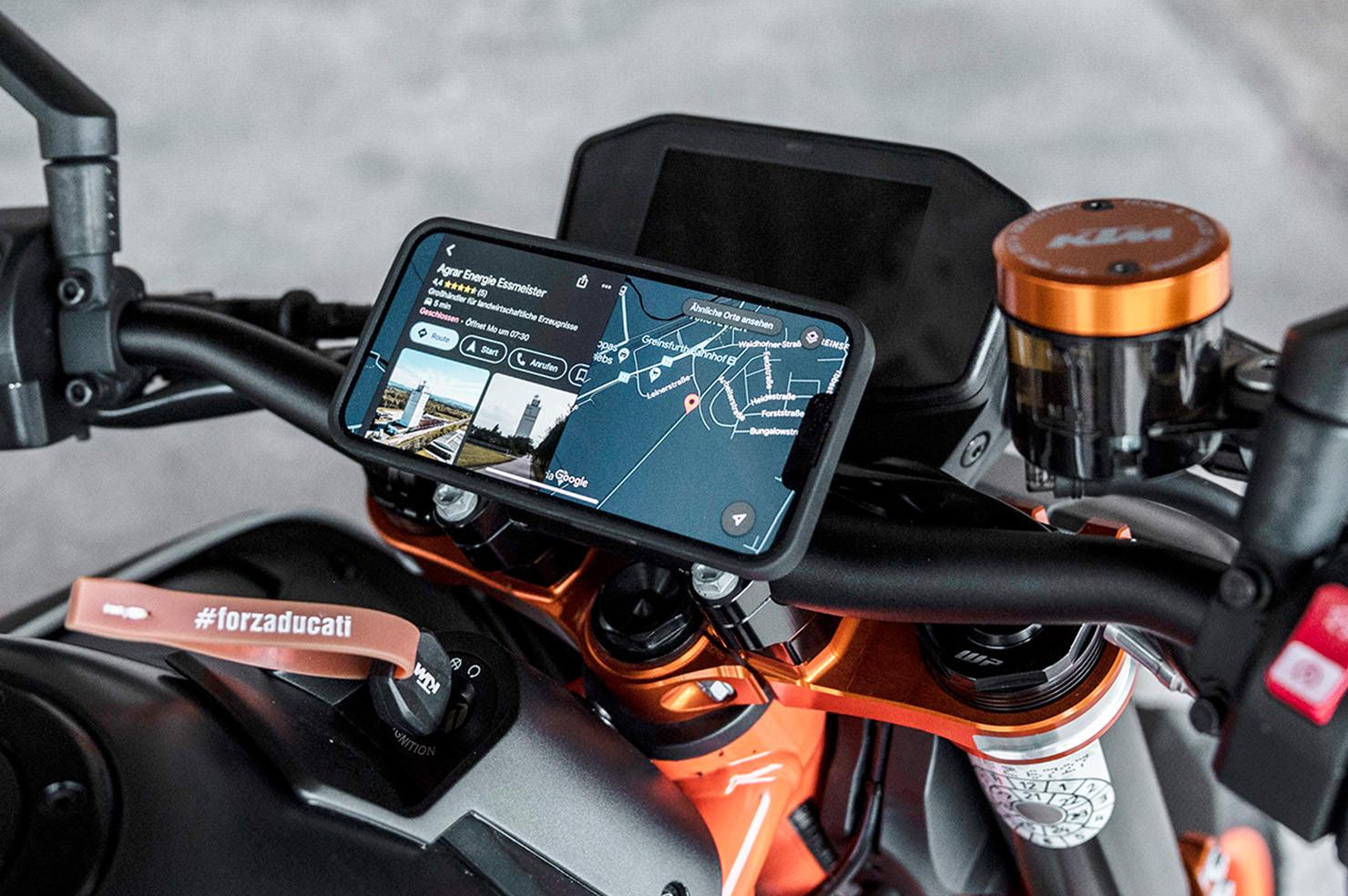 SP Connect Universal Phone Clamp Bundle  Touratech: Online shop for  motorbike accessories