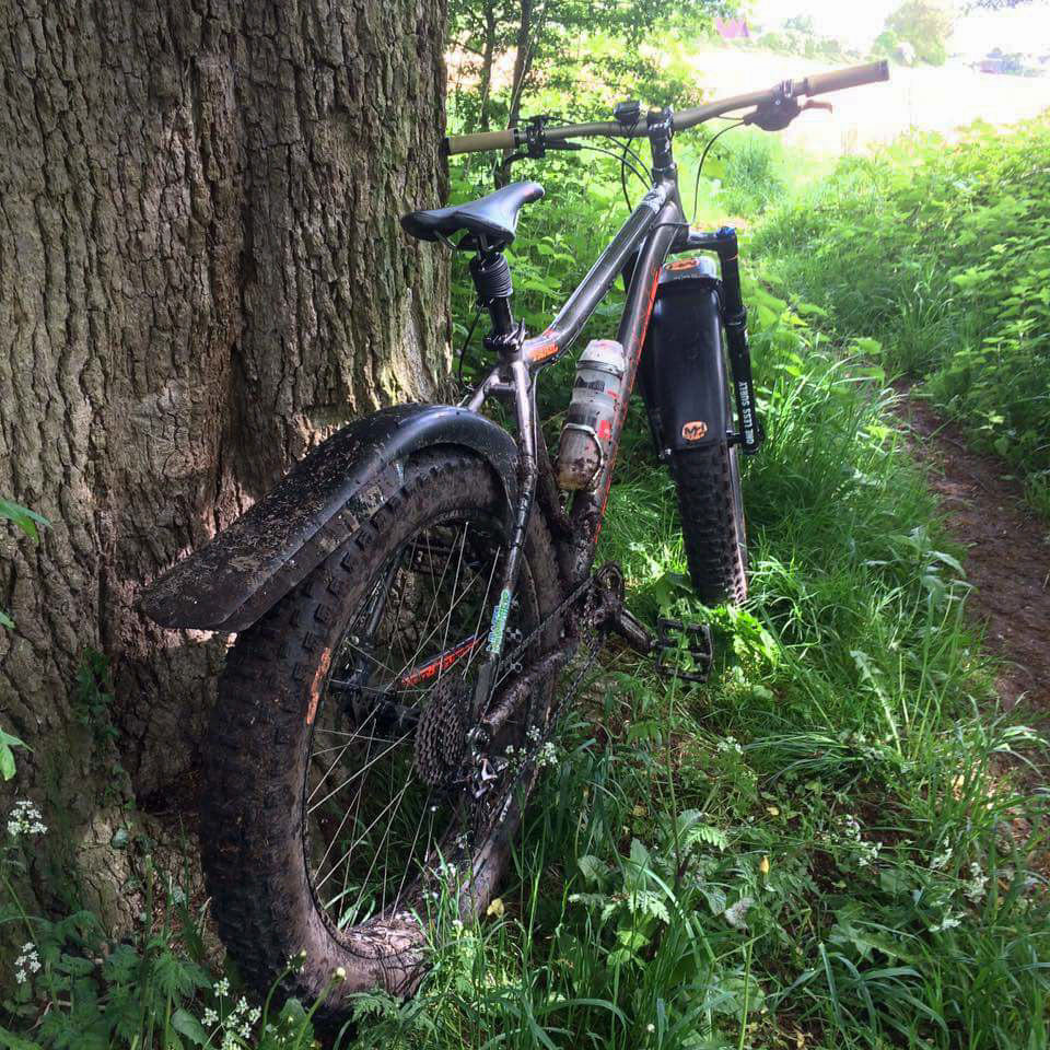 fat bike front mudguard