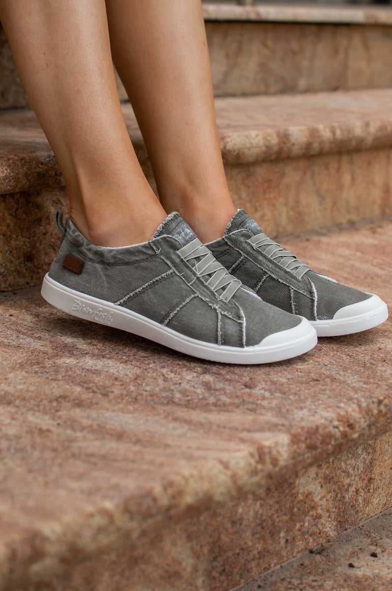 Blowfish Vex Sneaker | Steel Grey 