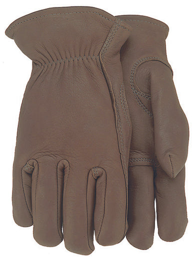 tall leather gloves