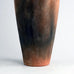 Brown Sgraffito vase by Sheila Casson N6543 - Freeforms