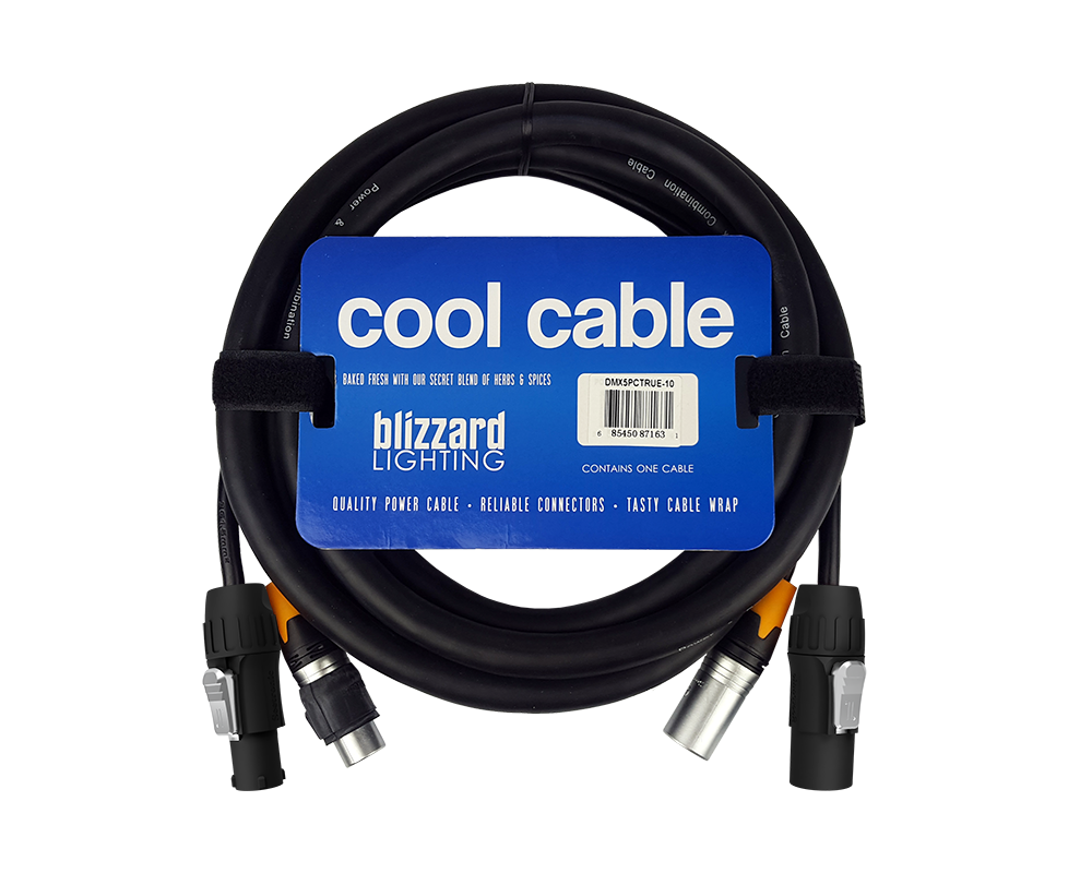 ilegal Estado Reembolso Cool Cable™ DMX 5-pin PCT Combo Cables (powerCON® TRUE1® compatible) |  Blizzard Lighting