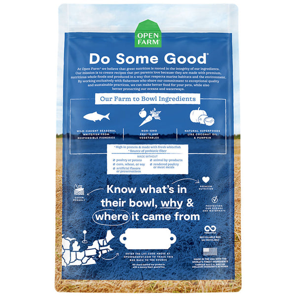 Open Farm Whitefish Grain Free Dry Dog Food