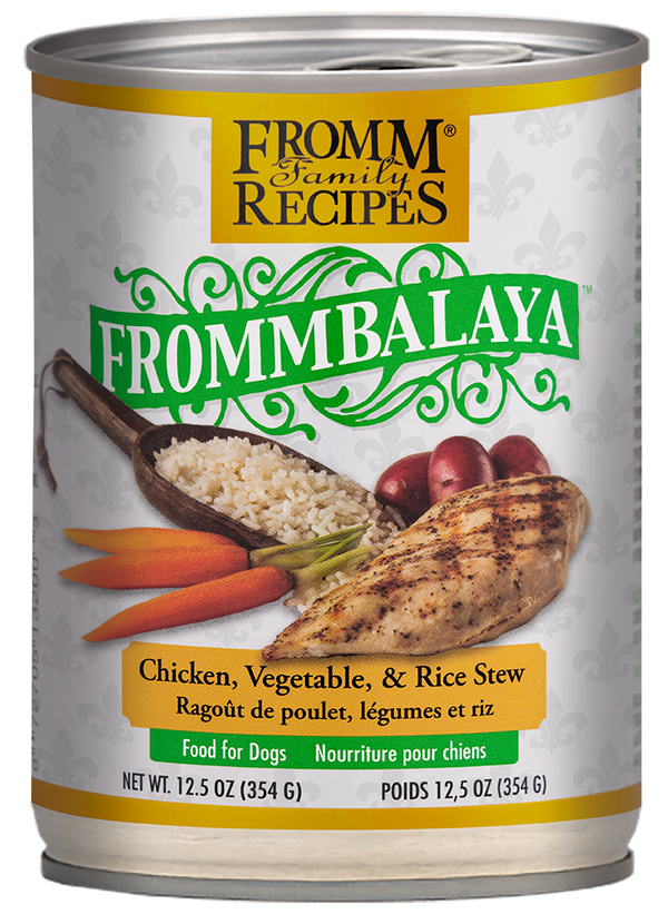 Fromm Frommbalaya Chicken, Vegetable, and Rice Stew Canned Dog Food
