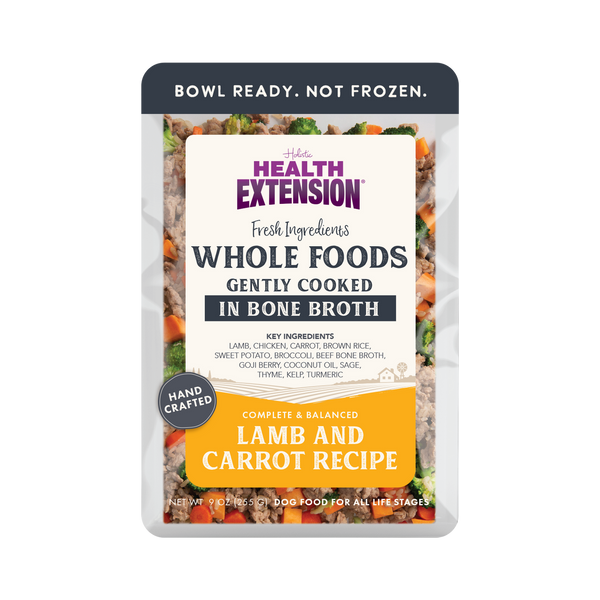 Health Extension Gently Cooked Lamb and Carrot Recipe Dog Food