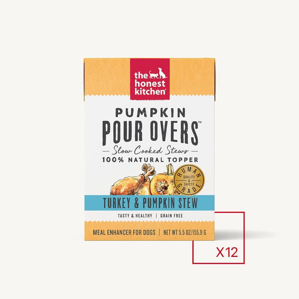 The Honest Kitchen Pumpkin Pour Overs Turkey & Pumpkin Stew Dog Food