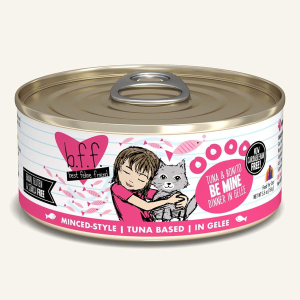 Weruva B.F.F. Tuna & Bonito Be Mine Canned Cat Food