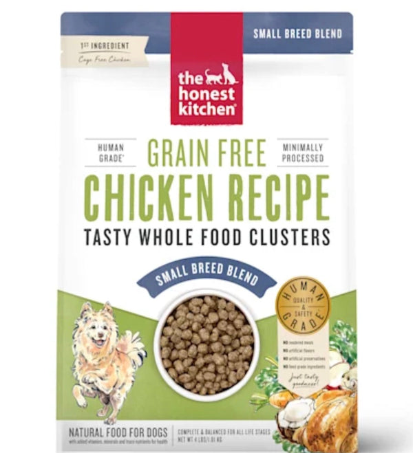The Honest Kitchen Small Breed Grain Free Chicken Clusters Dog Food