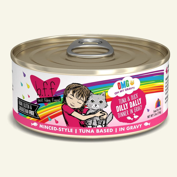 Weruva B.F.F. Omg! Tuna & Duck Dilly Dally Canned Cat Food