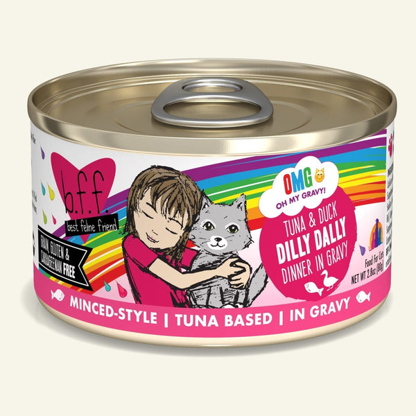 Weruva B.F.F. Omg! Tuna & Duck Dilly Dally Canned Cat Food