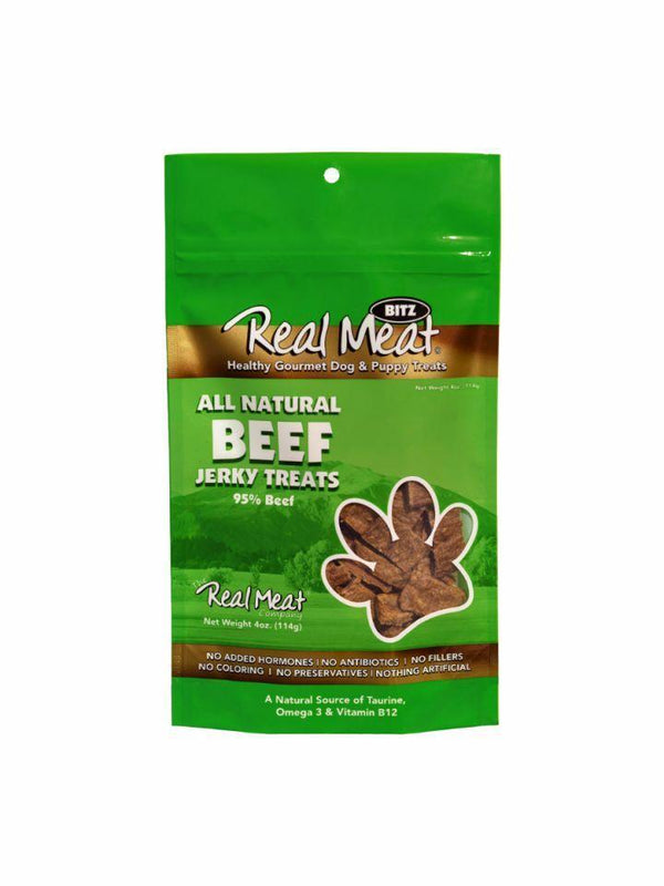 Real Meat All-Natural Beef Jerky Dog Treats