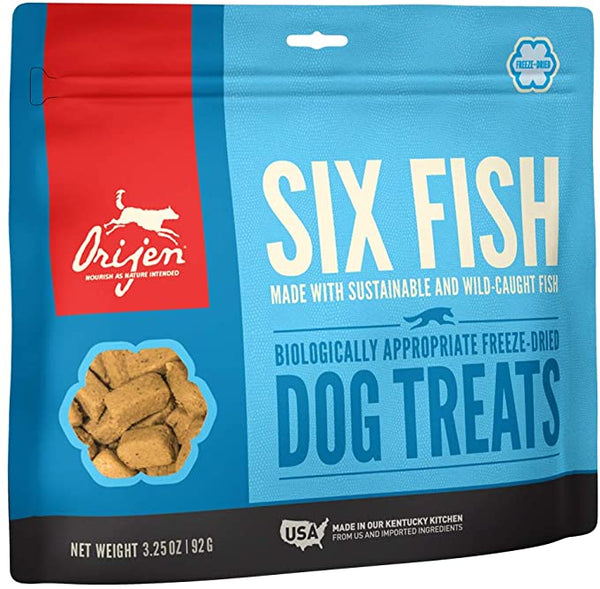 Orijen Six Fish Freeze Dried Dog Treats
