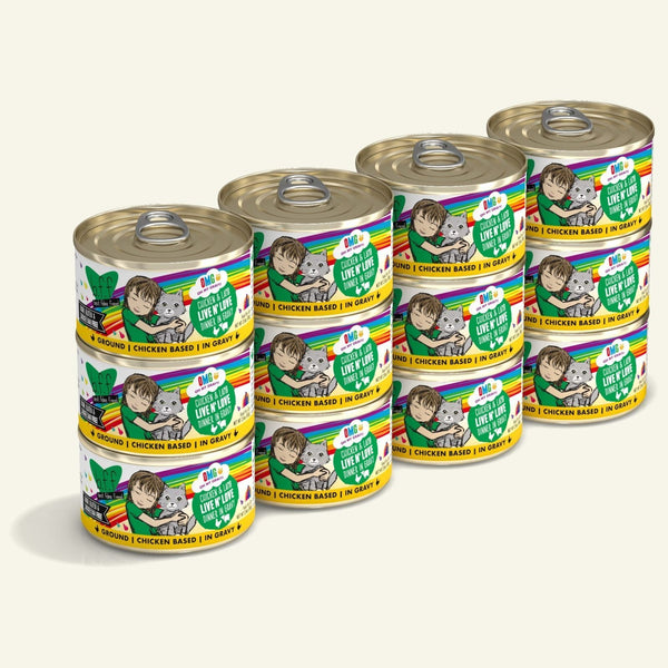 Weruva B.F.F. Omg! Chicken & Lamb Live N' Love Canned Cat Food