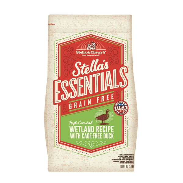 Stella & Chewy's Essentials High Coastal Wetland Duck Recipe Grain Free Dog Food