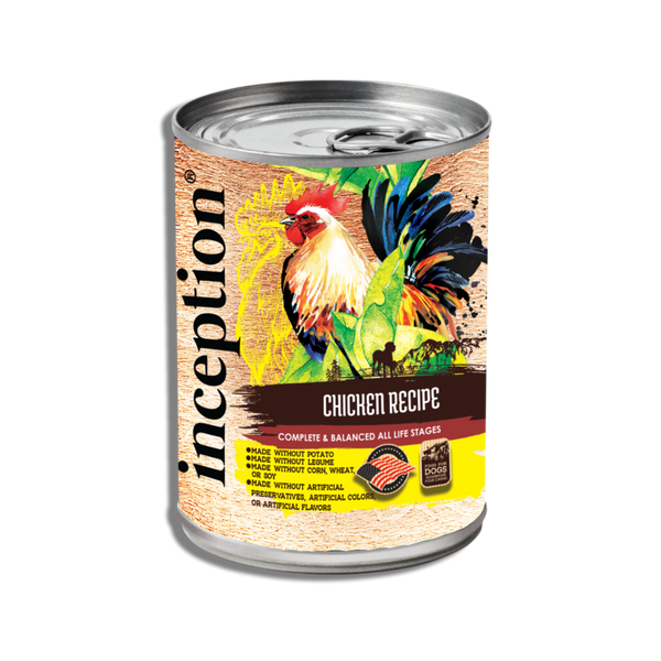 Inception Chicken Recipe Canned Dog Food