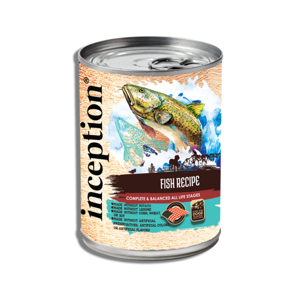 Inception Fish Recipe Canned Dog Food